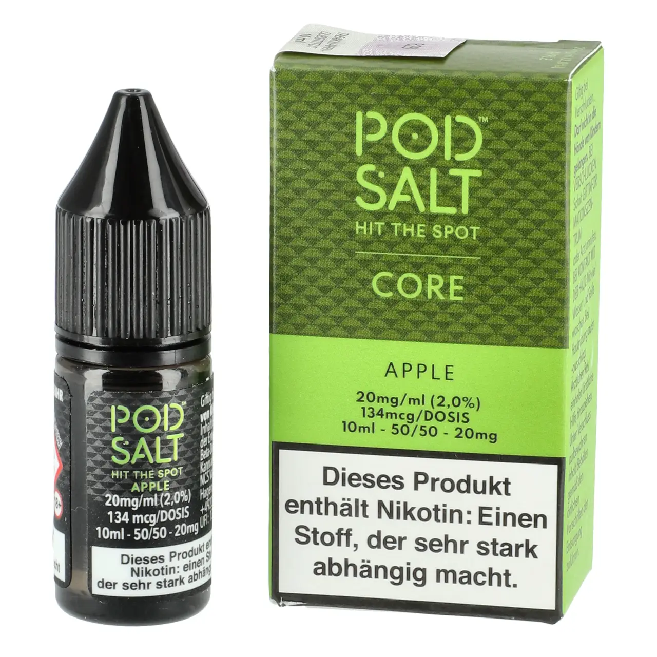 Apple - Pod Salt Core Nikotinsalz Liquid Flasche 10ml