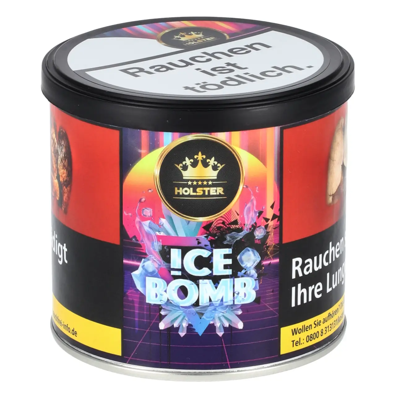 Holster Tobacco Ice Bomb Shisha Tabak in der 200g Dose