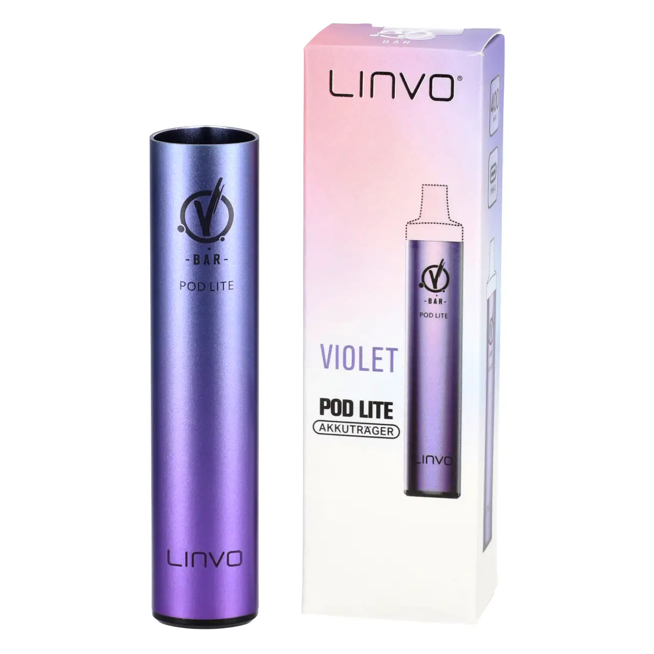 Linvo Pod Lite Akkuträger für Prefilled Pods in der Farbe Violet