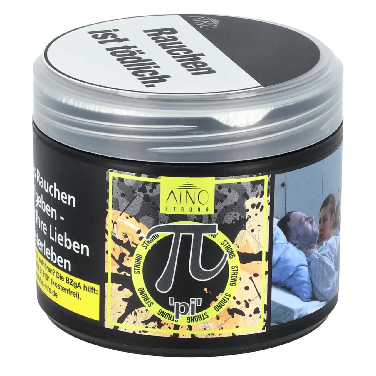 Aino Strong Darkblend Shisha Tabak Pi in der 200g Dose