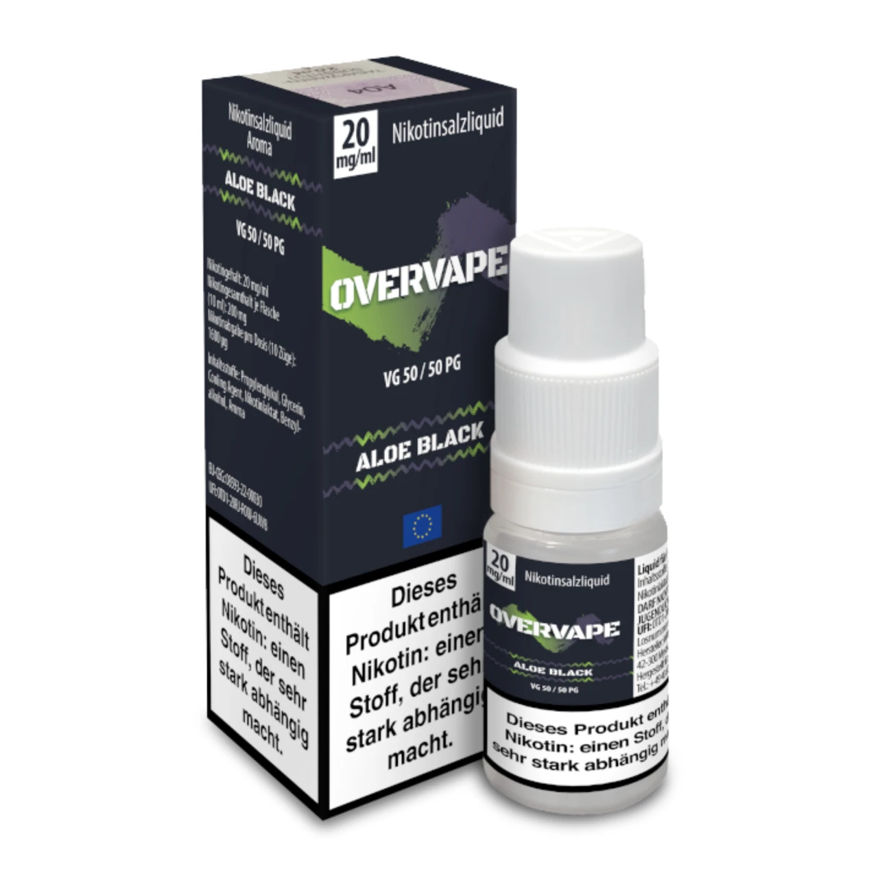 Overvape Aloe Black Nikotinsalz Liquid