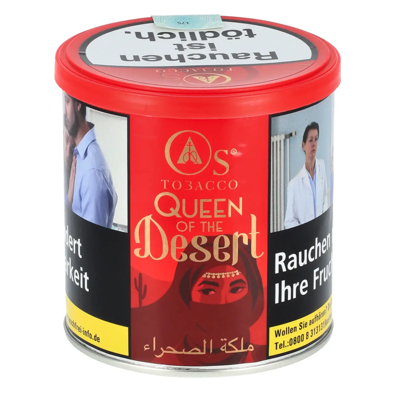 Os Shisha Tabak Queen of the Desert in der 200g Dose