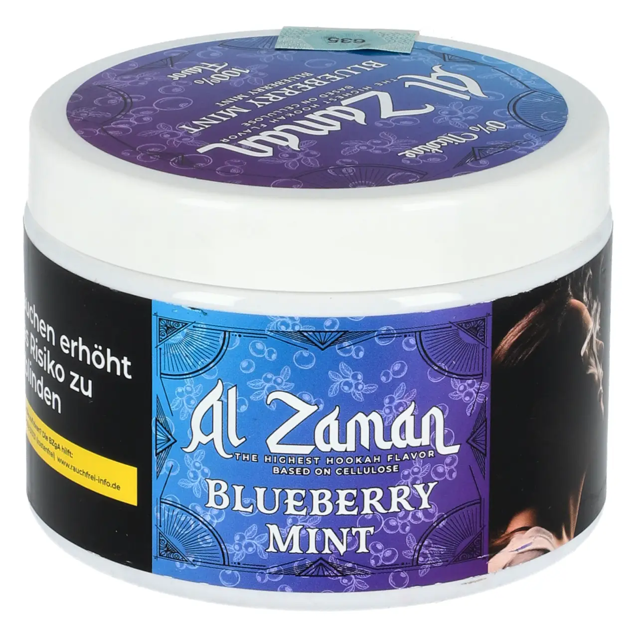 Al Zaman Blueberry Mint Shisha Tabak Ersatz 200g