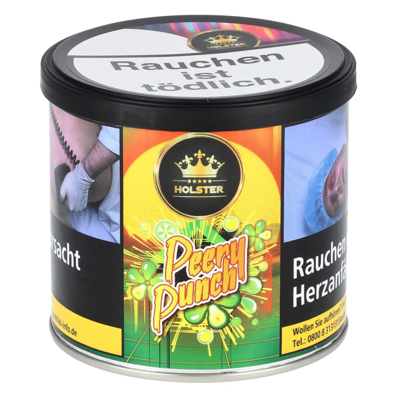 Holster Tobacco Peery Punch Shisha Tabak in der 200g Dose