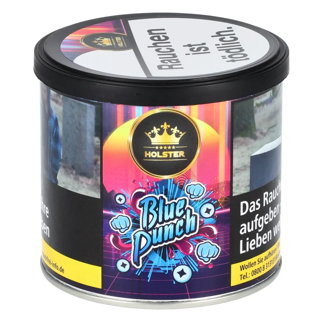 Holster Tobacco Blue Punch Shisha Tabak in der 200g Dose