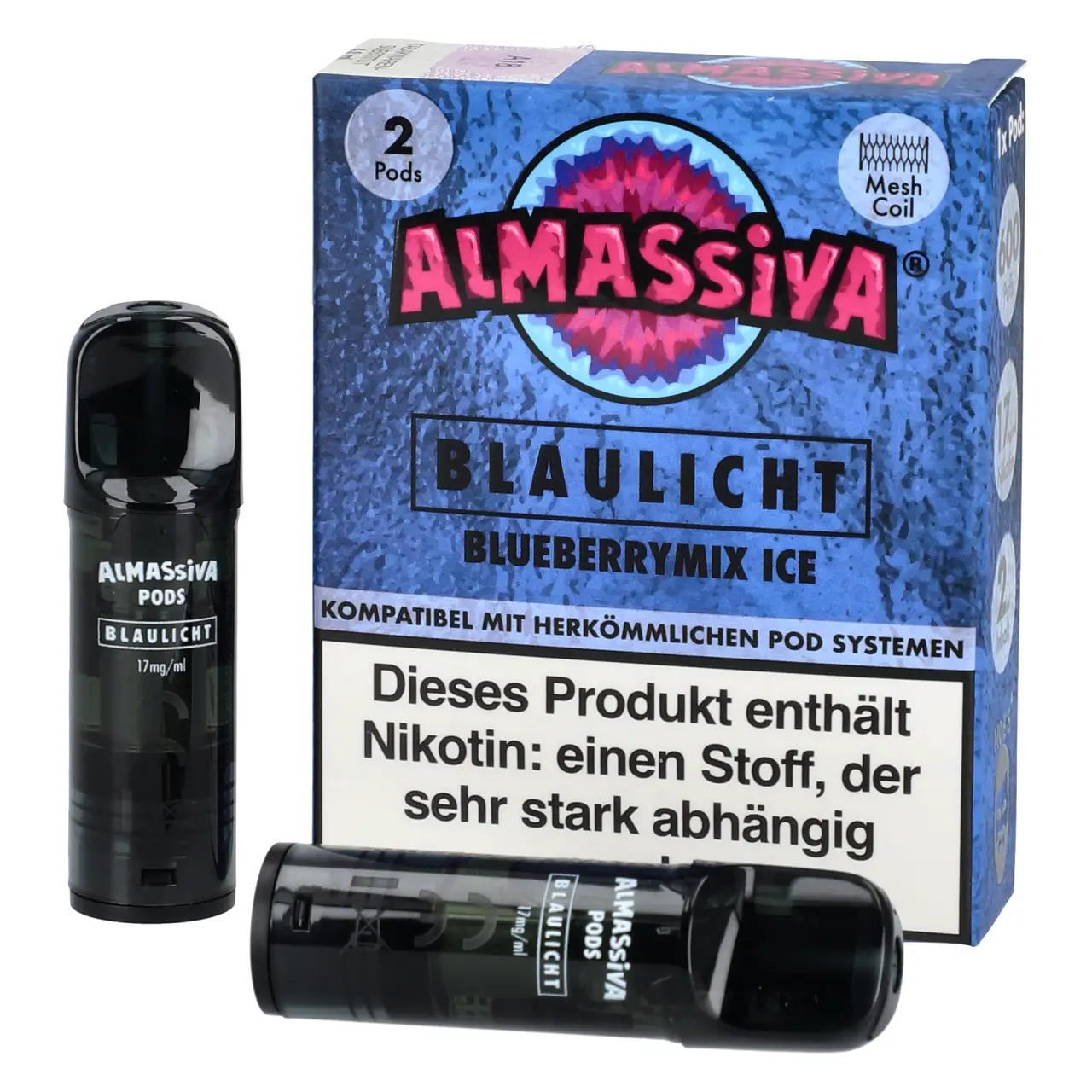 Almassiva Pods Blaulicht