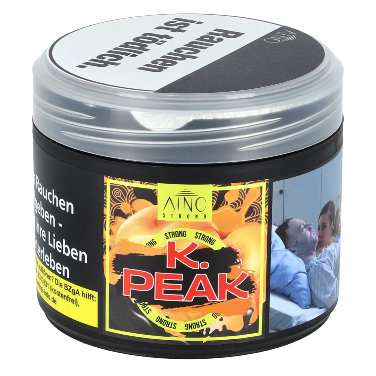 Aino Strong Darkblend Shisha Tabak K. Peak in der 200g Dose