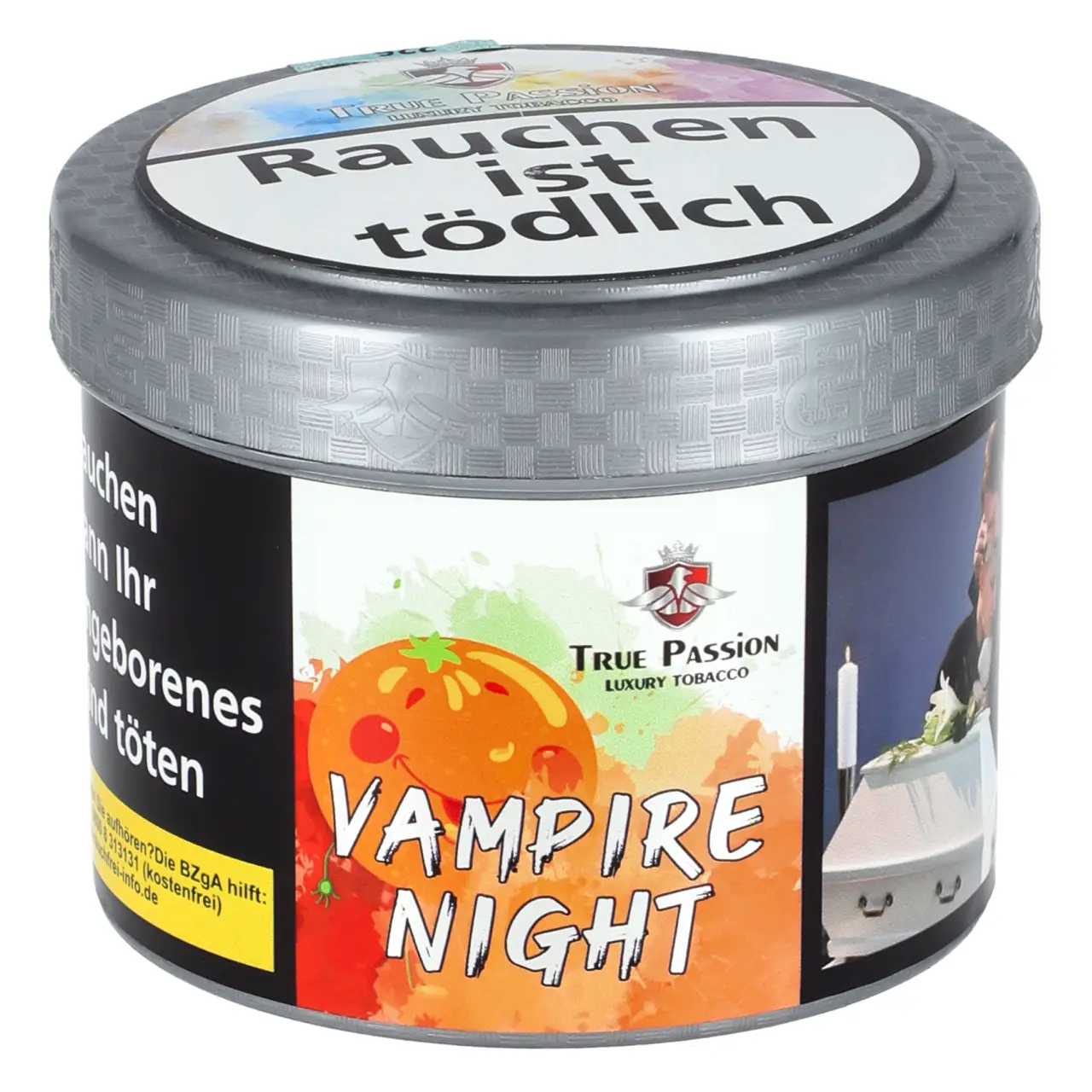 True Passion Vampire Night Shisha Tabak 200g Dose