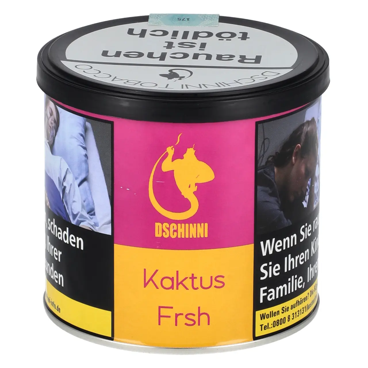 Dschinni Shisha Tabak Kaktus Frsh - Kaktusfeige Ice - 200g Dose