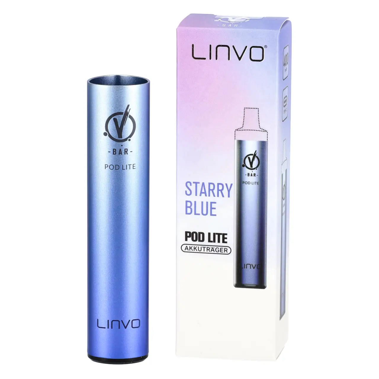 Linvo Pod Lite Akkuträger für Prefilled Pods in der Farbe Starry Blue