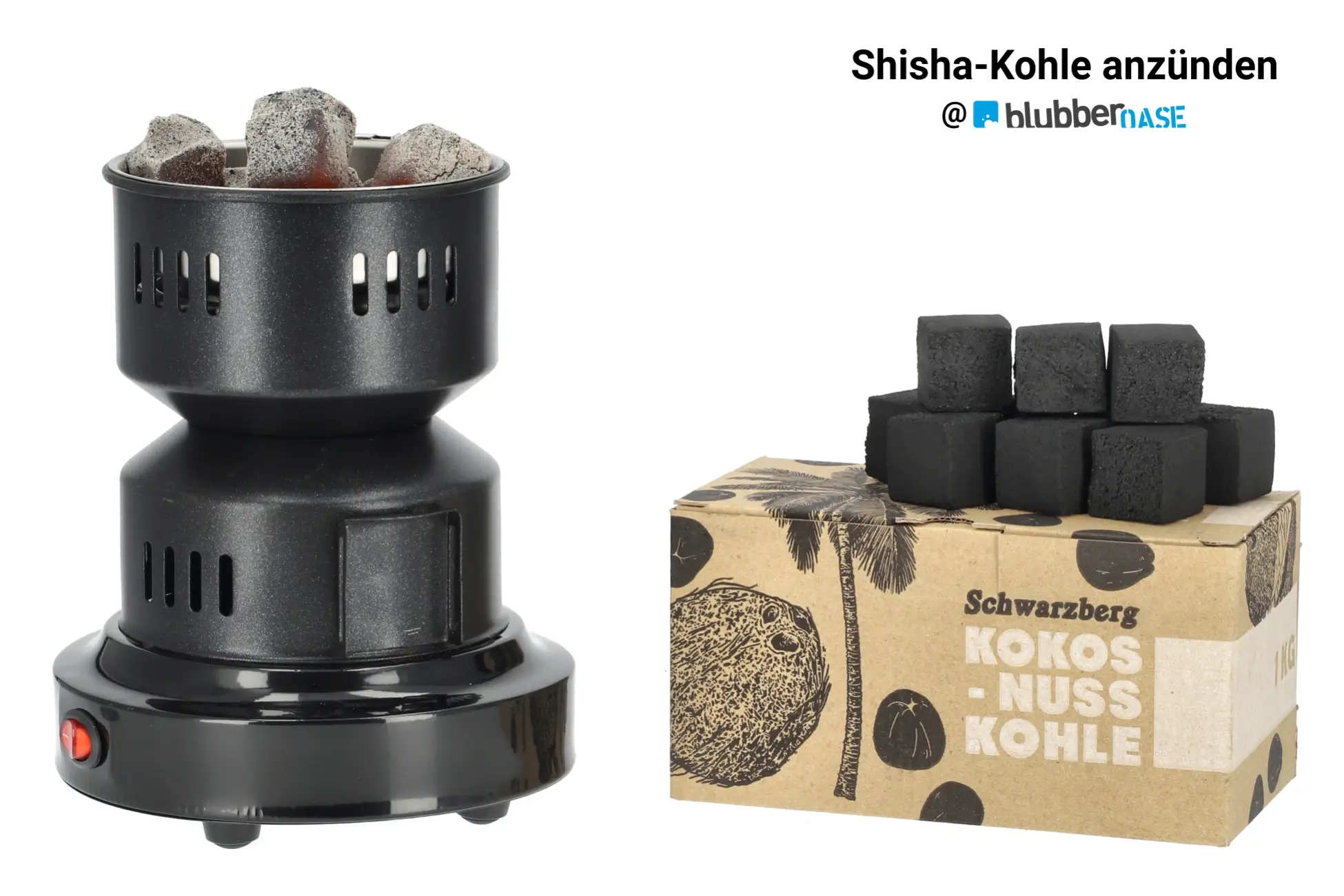 Shisha Kohle anzünden