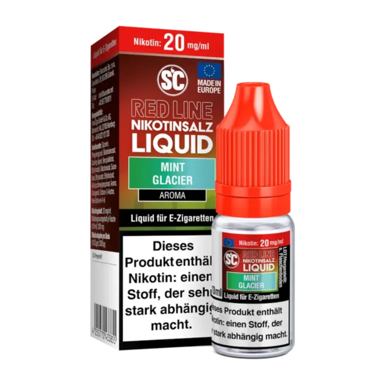 Mint Glacier - SC Red Line Overdosed Liquid 10ml