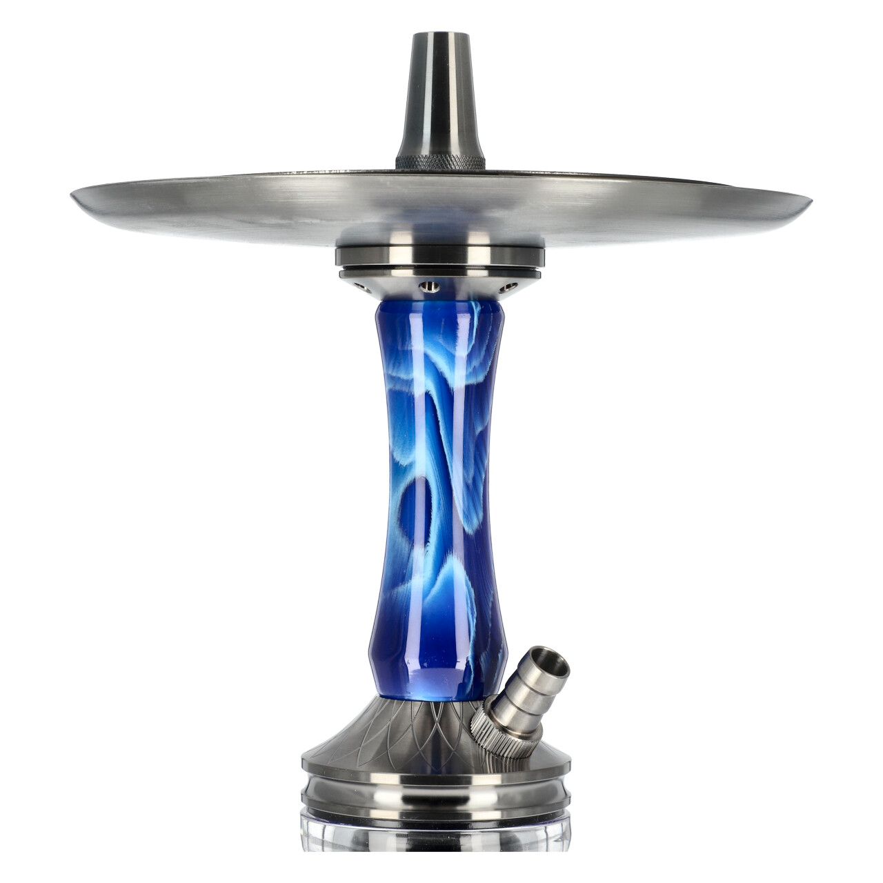 Base für die Ocean Hookah Kaif S 2nd Edition Shisha in der Farbe Black / Blue