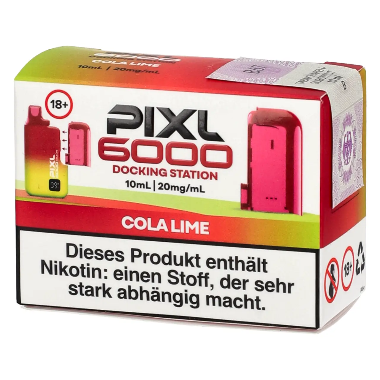 Pixl 6000 Docking Station Cola Lime