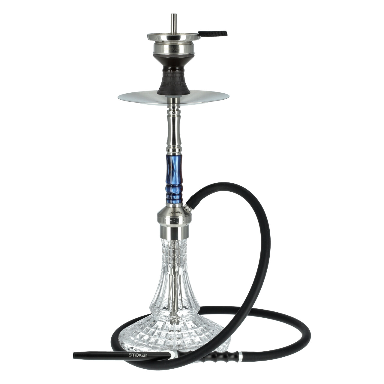 Hooking Habibi Edelstahl Shisha Komplett-Set, 60 cm