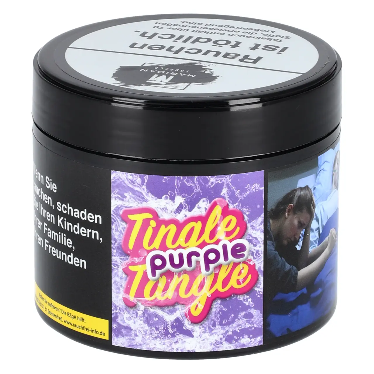 Tingle Tangle Purple Shisha Tabak von Maridan Tobacco in der 200g Dose