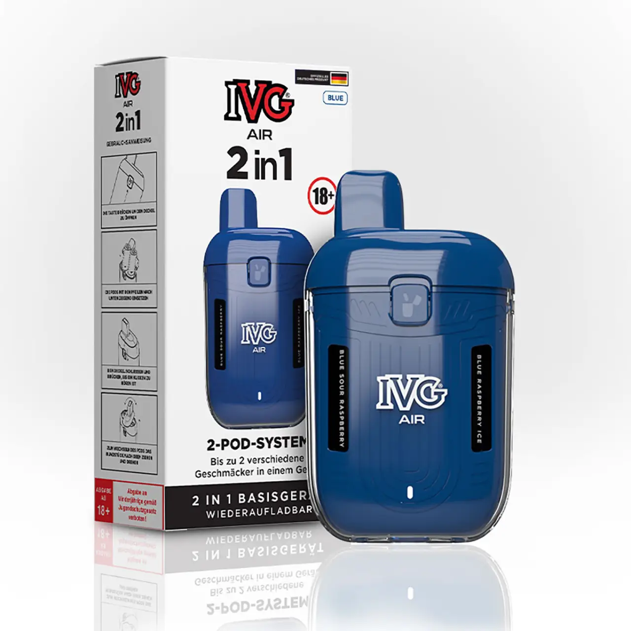 IVG Air 2in1 Basisgerät Blue - mit Box