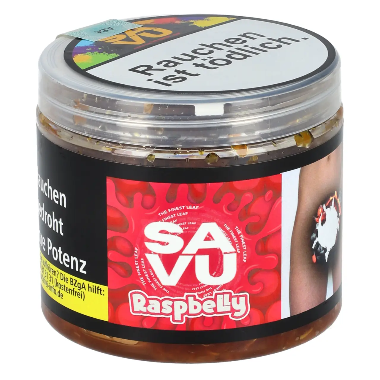 SAVU Raspbelly Shisha Tabak - 200g Dose