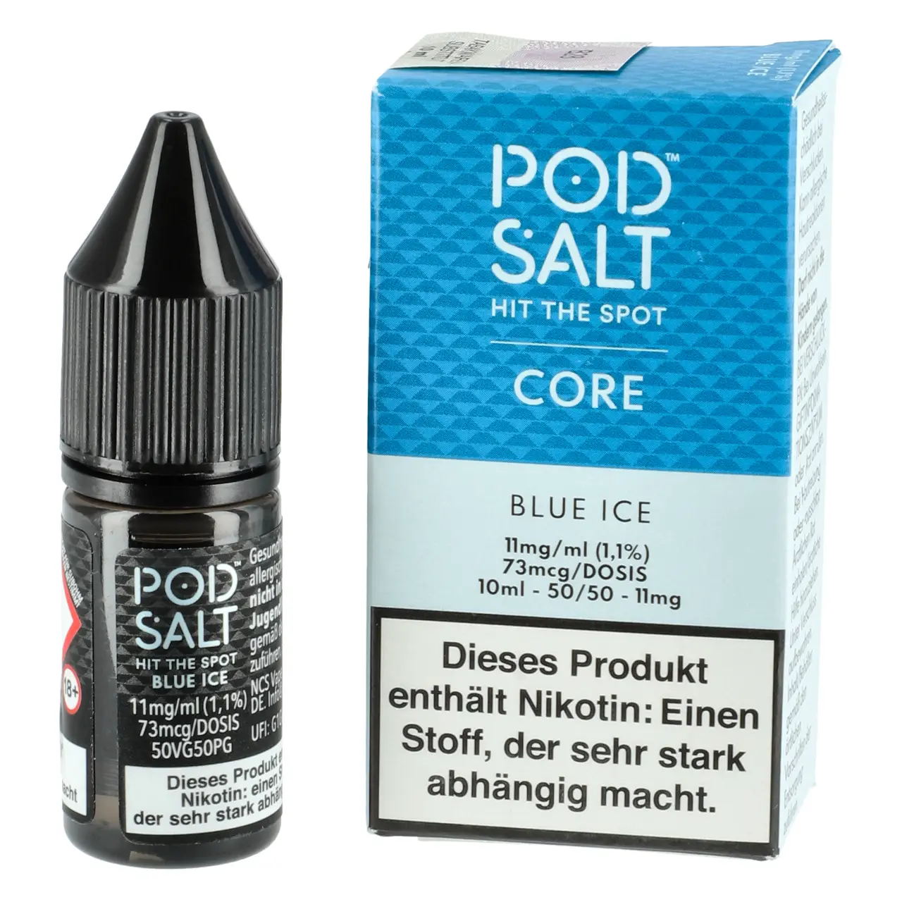 Blue Ice - Pod Salt Core Nikotinsalz Liquid Flasche 10ml