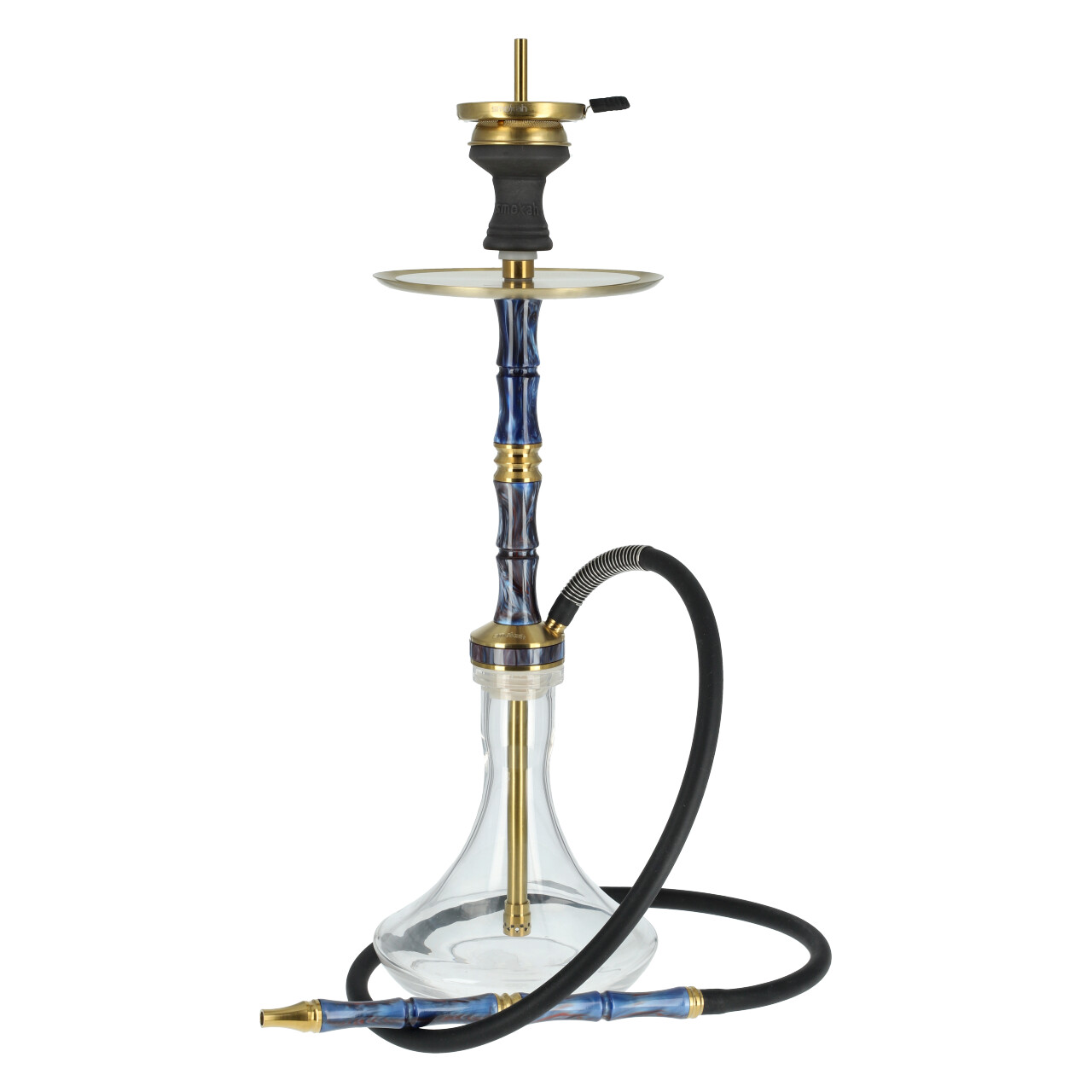 Smokah Hayat Edelstahl Shisha Komplett-Set, 71 cm