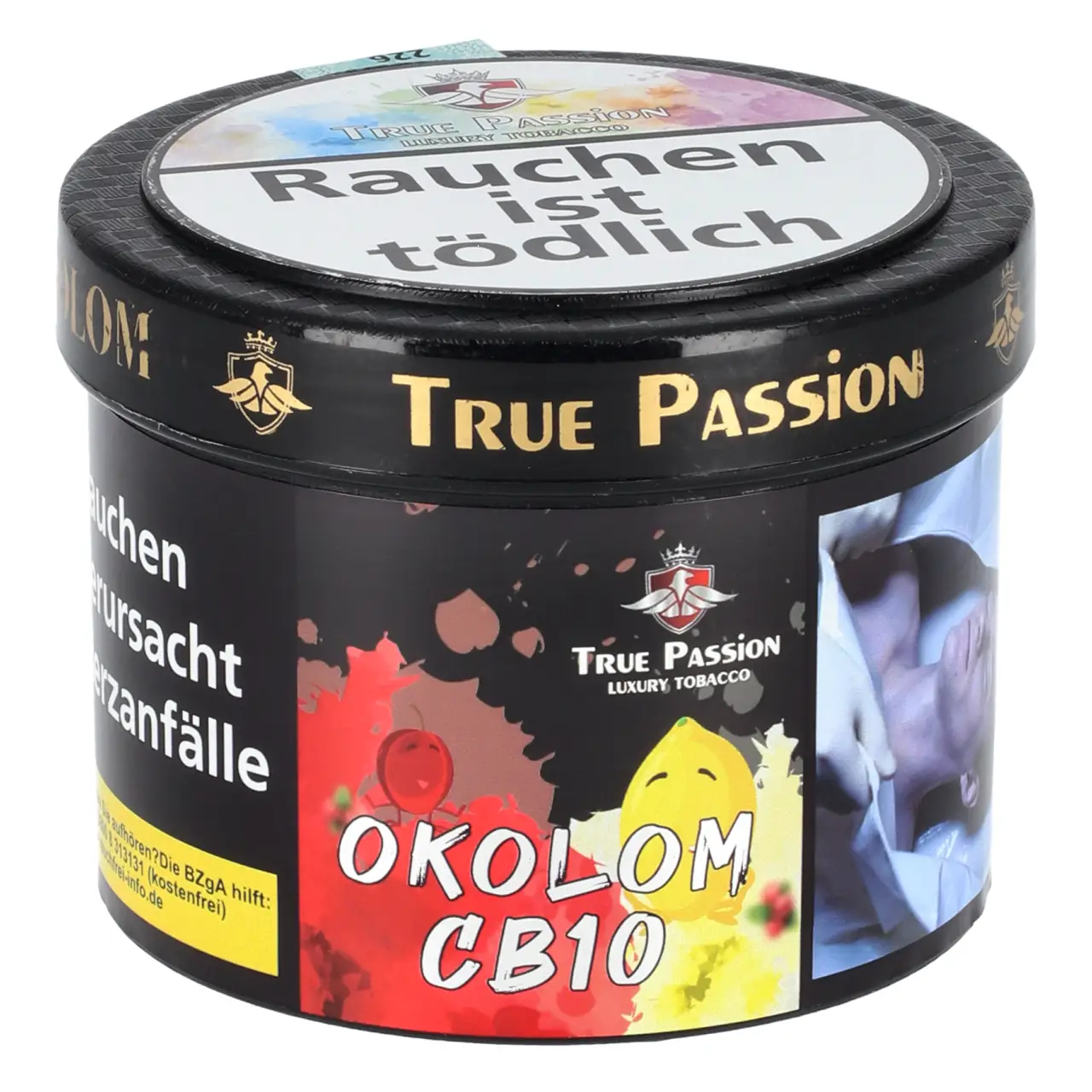 True Passion Okolom CB10 Shisha Tabak 200g Dose