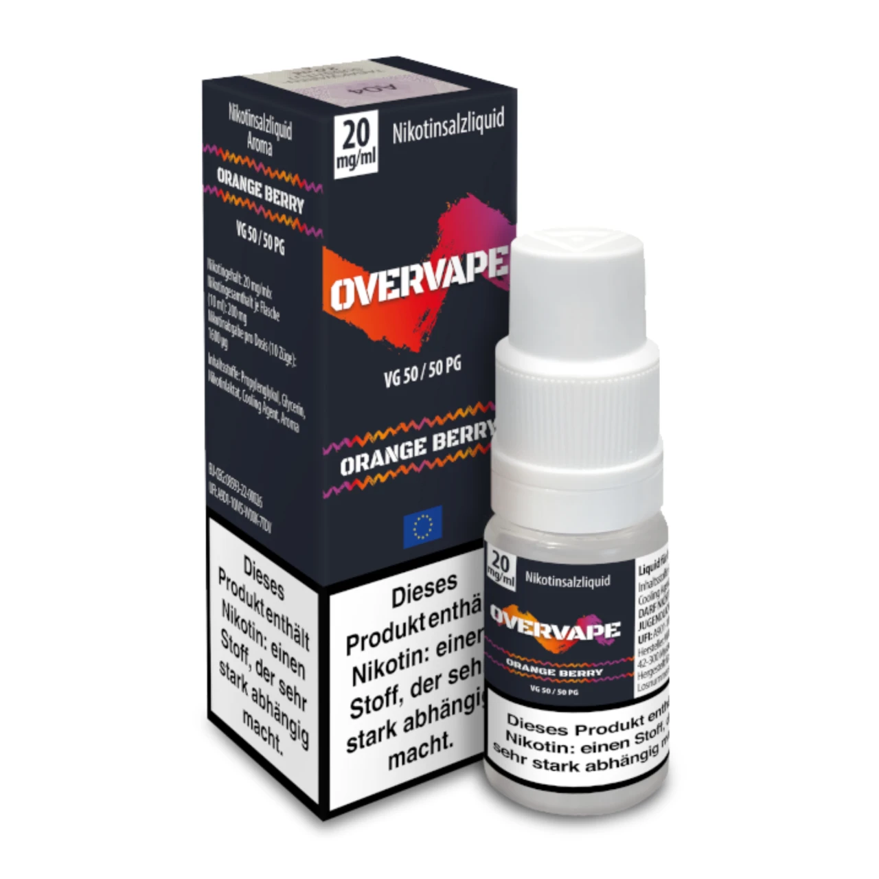 Overvape Orange Berry Nikotinsalz Liquid