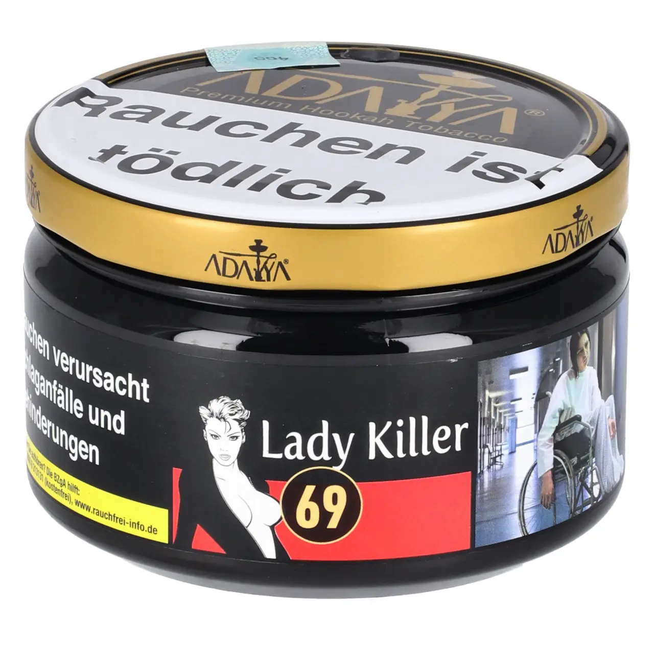 Adalya Lady Killer Shisha Tabak in der 200g Dose