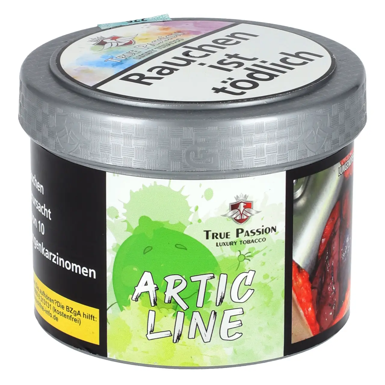 True Passion Artic Line Shisha Tabak 200g Dose