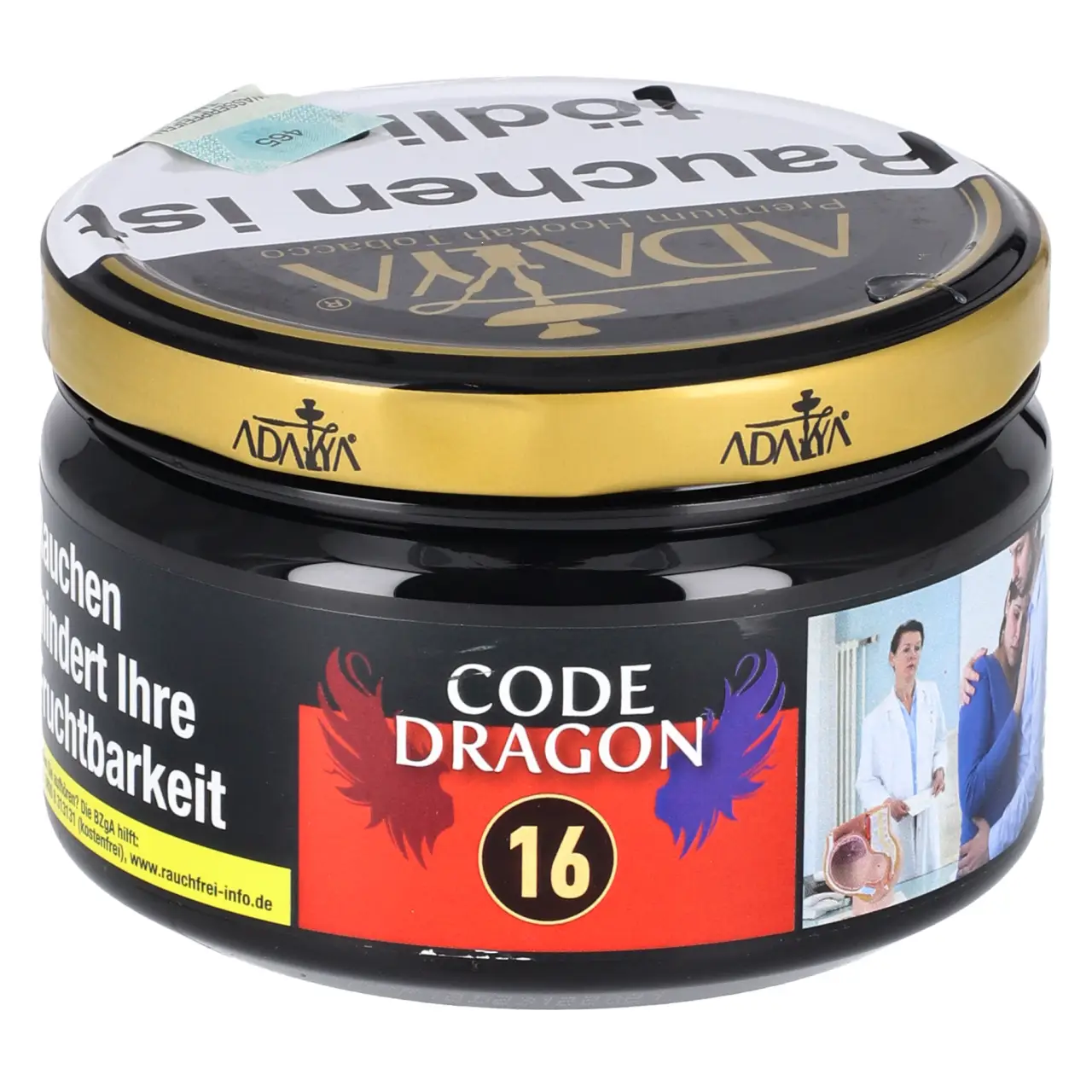 Adalya Code Dragon Shisha Tabak in der 200g Dose