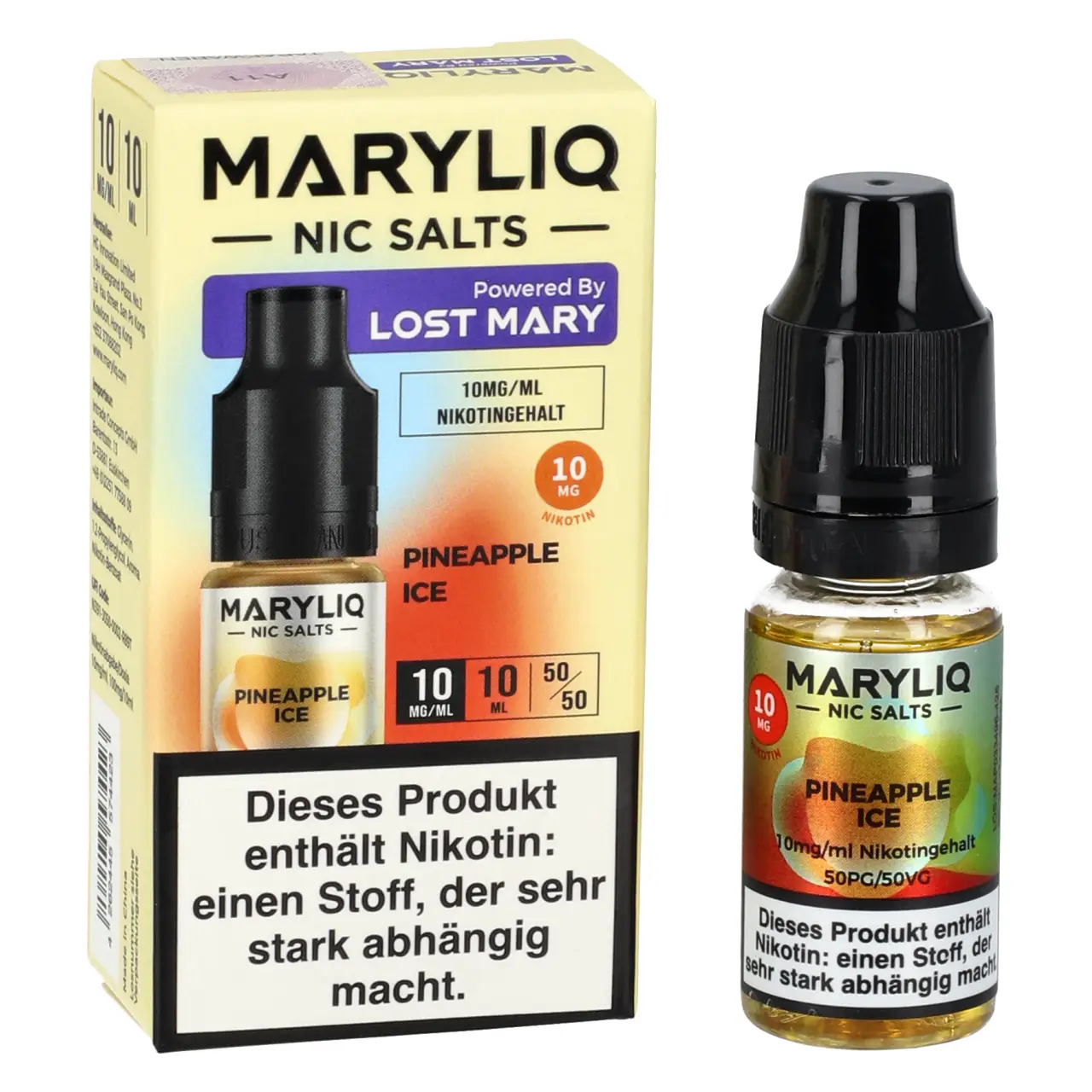 Maryliq Pineapple Ice Nikotinsalz Liquid 10ml