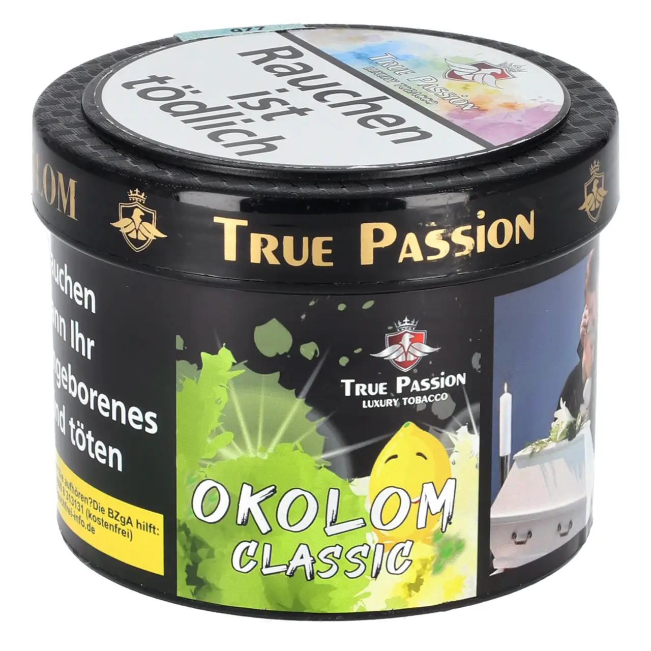 True Passion Okolom Classic Shisha Tabak 200g Dose