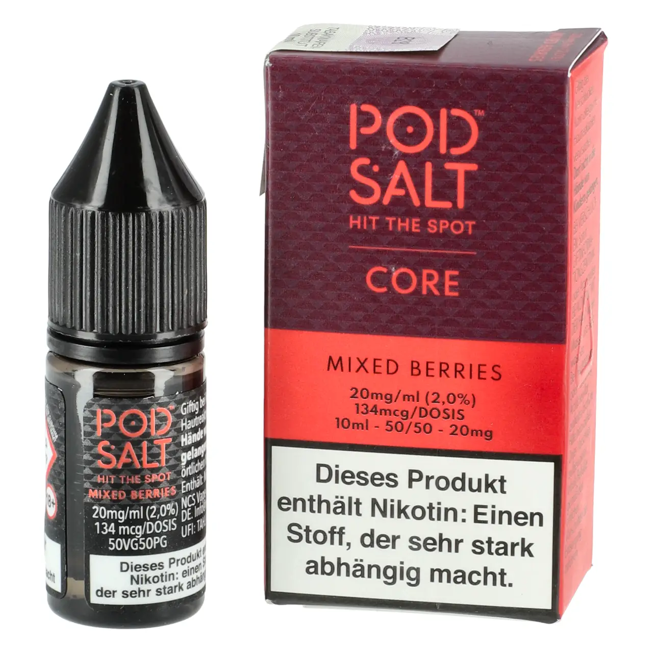 Mixed Berries - Pod Salt Core Nikotinsalz Liquid Flasche 10ml