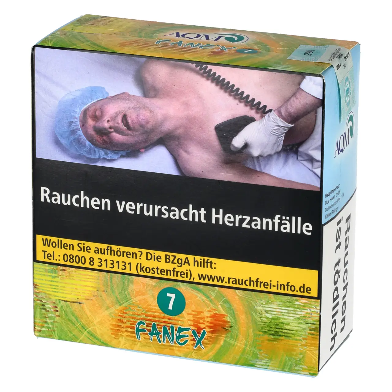 Aqua Mentha Shisha Tabak Fanex in der 200g Dose