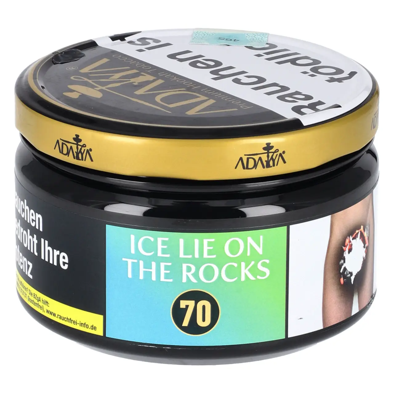 Adalya Ice Lie on the Rocks Shisha Tabak in der 200g Dose