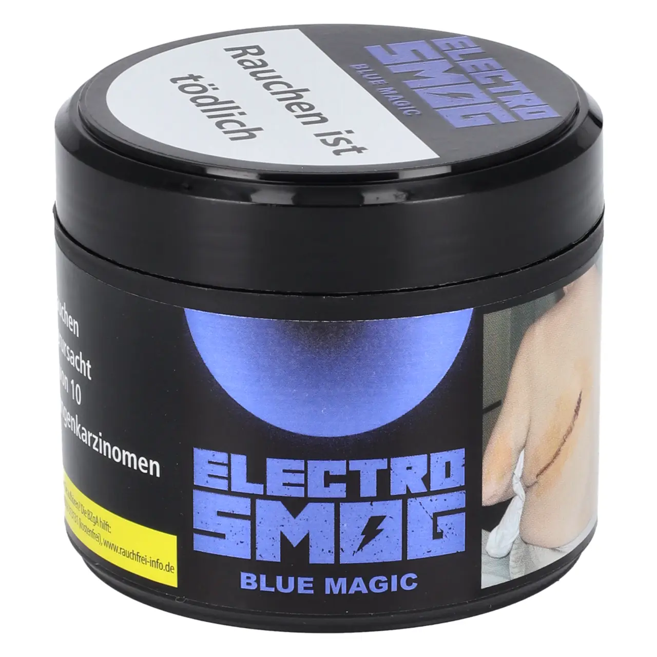 Electro Smog Blue Magic Shisha Tabak in der 200g Dose