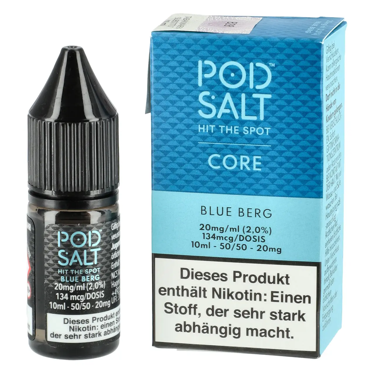 Blue Berg - Pod Salt Core Nikotinsalz Liquid Flasche 10ml