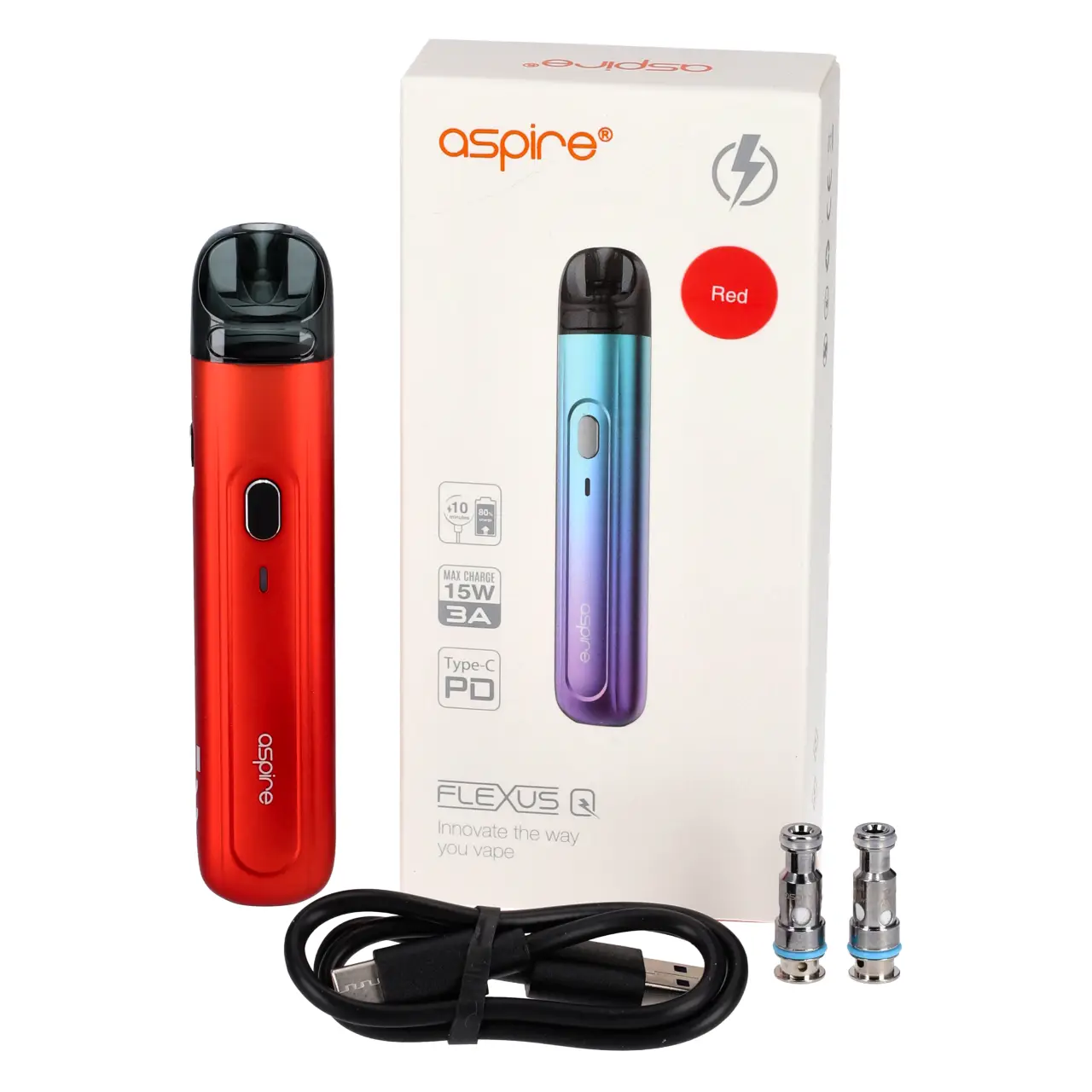 Aspire Flexus Q E-Zigaretten-Set Red