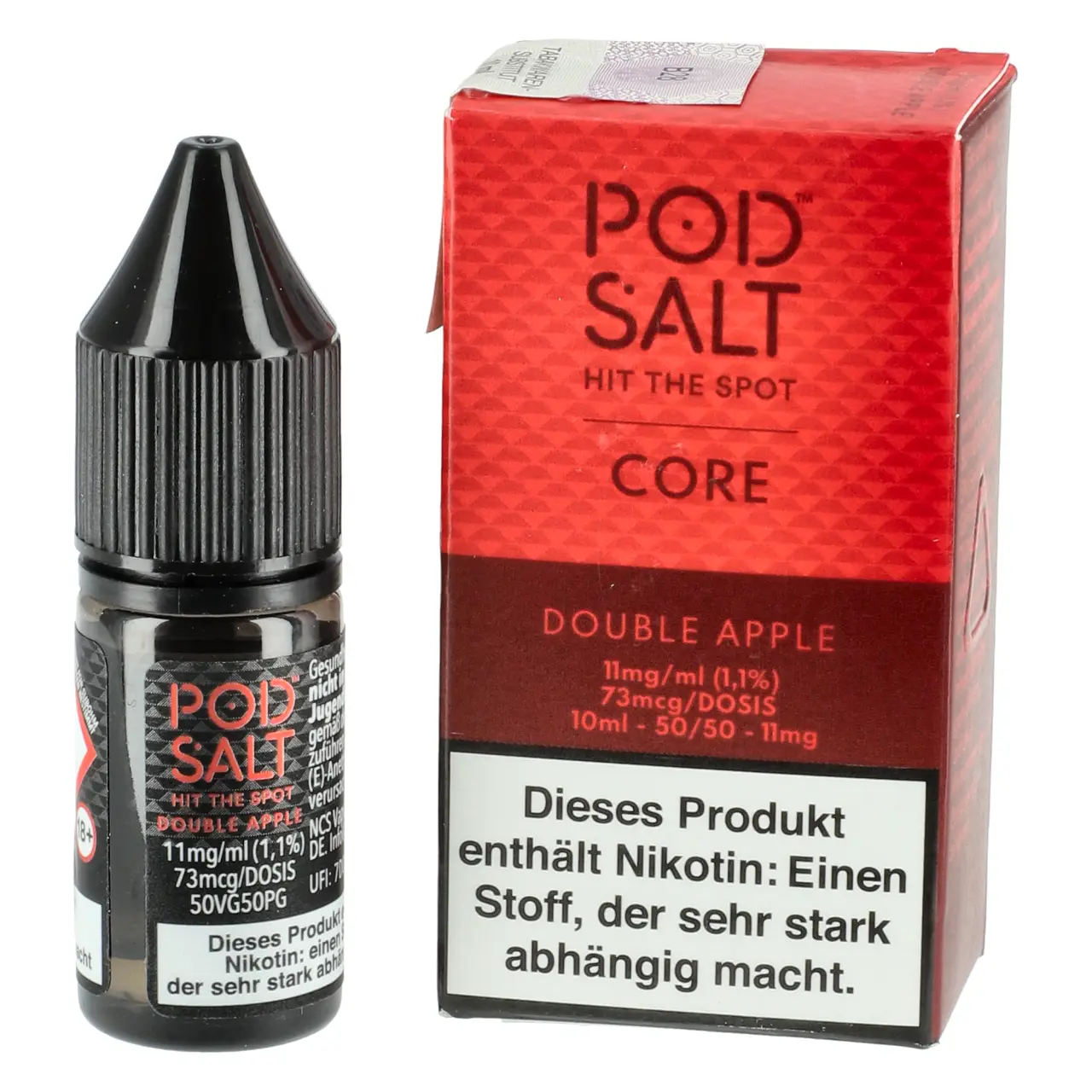 Double Apple - Pod Salt Core Nikotinsalz Liquid Flasche 10ml